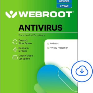 Webroot Internet Security Complete | Antivirus Software 2025 |  3 Device | 2 Year Download